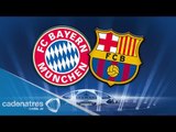 Champions League: Bayern Munich va por la remontada ante Barcelona