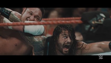 Roman Reigns and Samoa Joe رومن رينز مصارعه حره