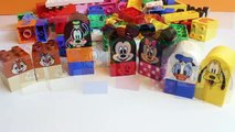 Здание клуба строительство дисней двойной Младший Лего микки Минни мышь Игрушки MegaBloks