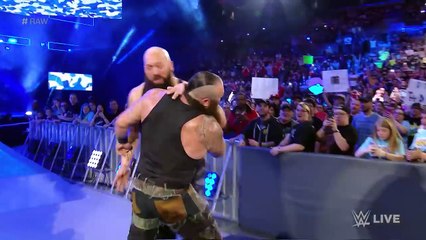 Ring Collapses during Big Show vs. Braun Strowman: Raw, April 17, 2017
