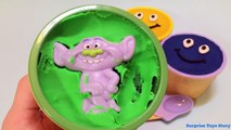 Play Doh Ice Cream Cupcakes Surprise Toys Disney Princess Snow White Marvel Avengers Hulk