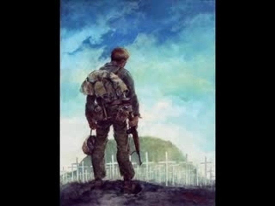 Tribute video for soldiers