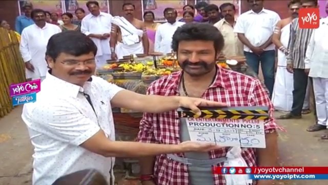 Nandamuri BalaKrishna 102 Movie Opening | Balakrishna Shooting Fight Scene | YOYO Cine Talkies
