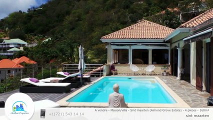 A vendre - Maison/villa - Sint maarten (Almond Grove Estate) - 4 pièces - 160m²