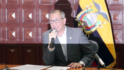 Vicepresidente de Ecuador defiende cargo tras despojo de función