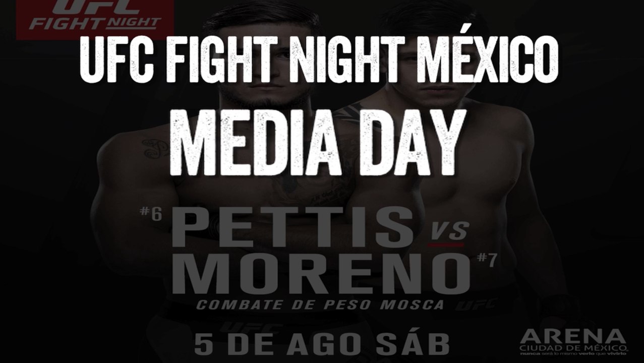 UFC Fight Night México: Media Day