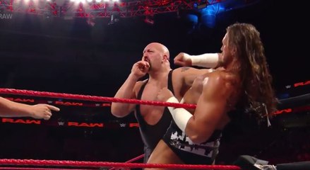 Big Show vs. Big Cass- Raw, July 31, 2017