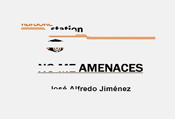 Jose Alfredo Jimenez - No me amenaces (Karaoke)