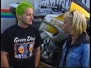 Green Day Tre Cool interview @ V98