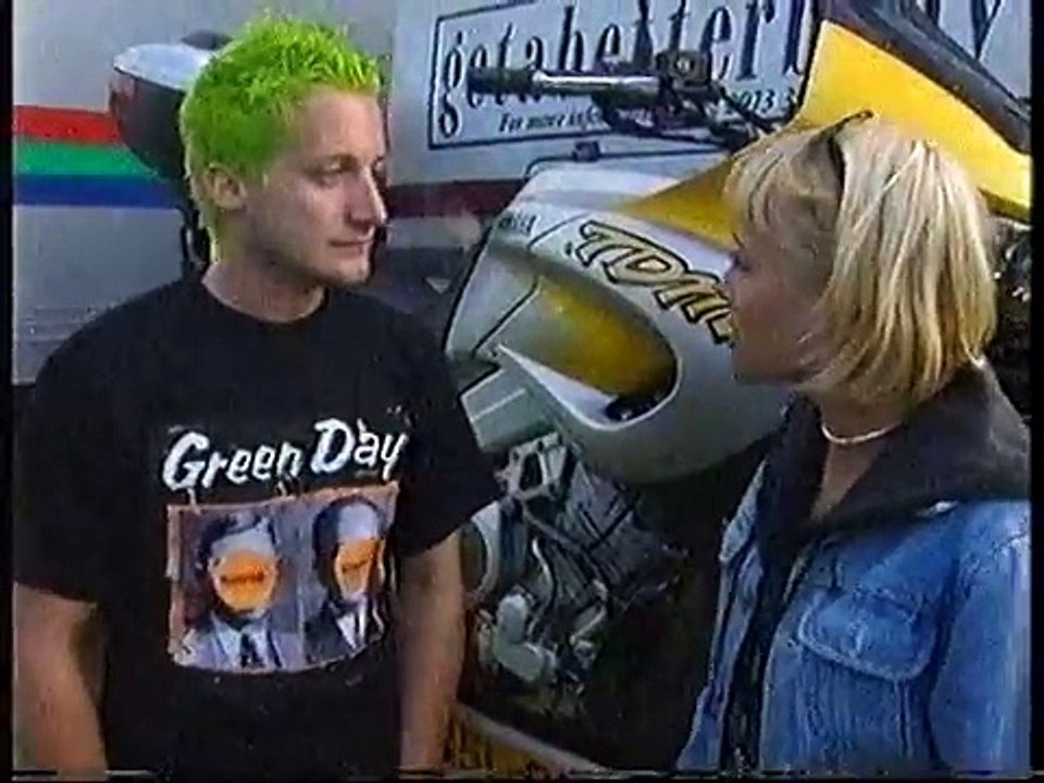 Green Day Tre Cool interview @ V98
