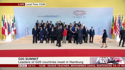 G20 SUMMIT_ World leaders assemble for 'family photo' - BBC News