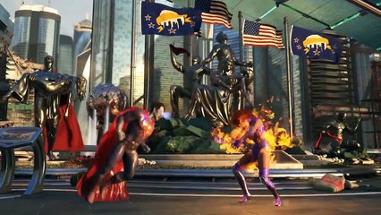 INJUSTICE 2 Starfire Gameplay (Comic-Con 2017)-H2INoQHw8sA