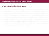 4 Key Trends Influencing the Energy Industry