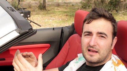 Convertible Aerodynamics at 1000fps - The Slow Mo Guys