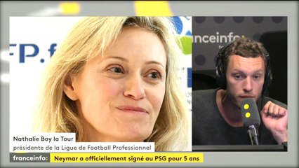 Neymar au PSG : la présidente de la LFP espère un "impact sur l'affluence dans les stades"