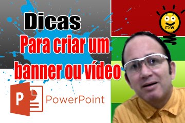 Como criar um banner no Power Point