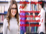 Online Degree for International Students and Professionals - MIBM Global