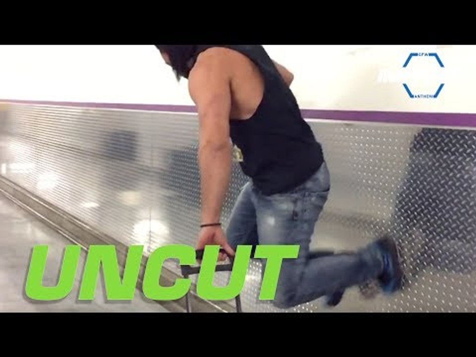 PJ Black Shows off his Skills Inside The Orleans Arena in Las Vegas | #UnCut AMPED Anthology Part 1