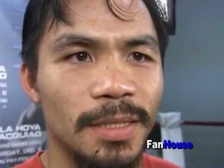 Manny 'pacman' Pacquiao on Oscar De La Hoya