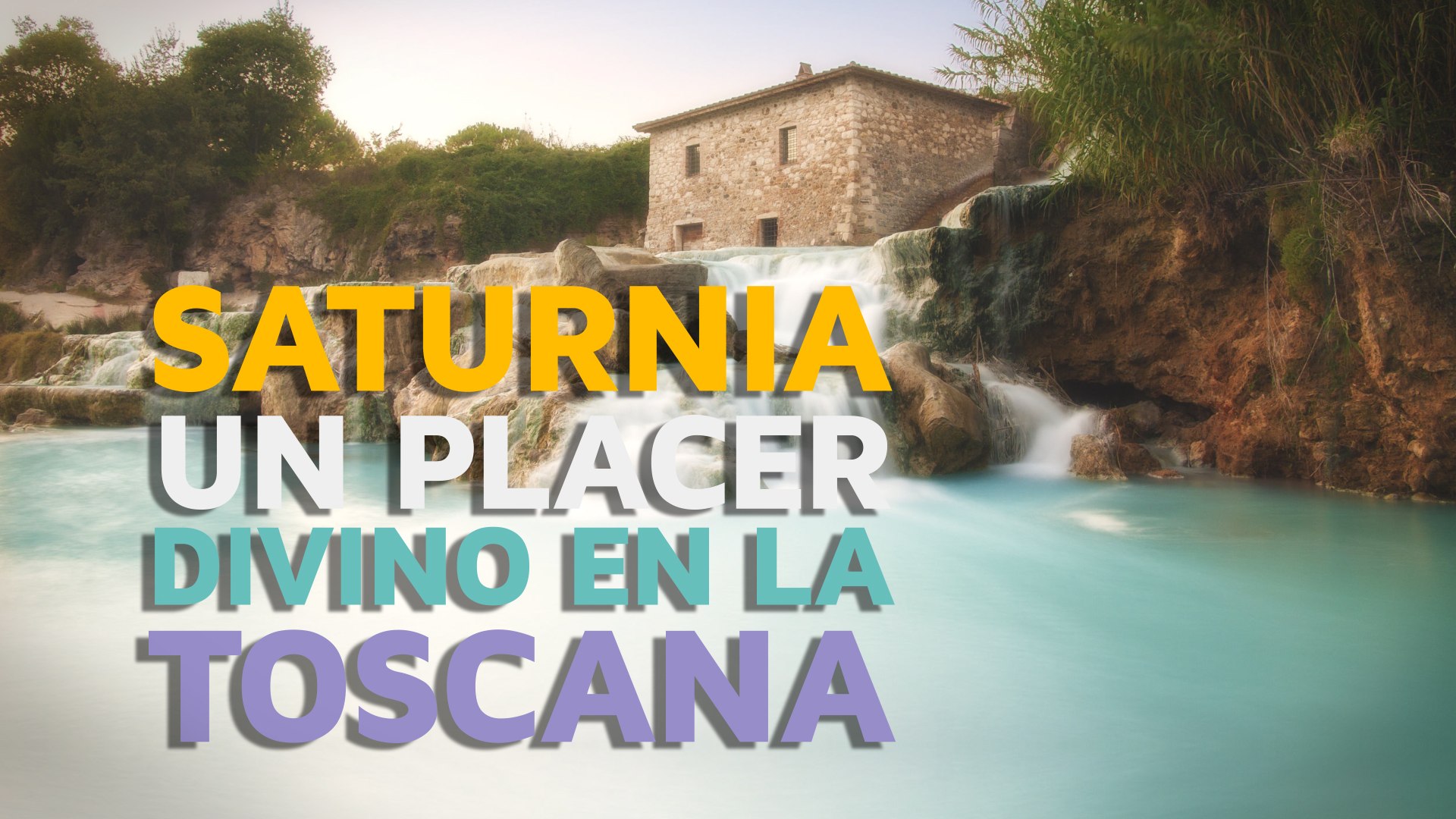 Saturnia, un placer divino en la Toscana - Vídeo Dailymotion