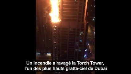 Incendie dans la Torch Tower à Dubaï, pas de victimes