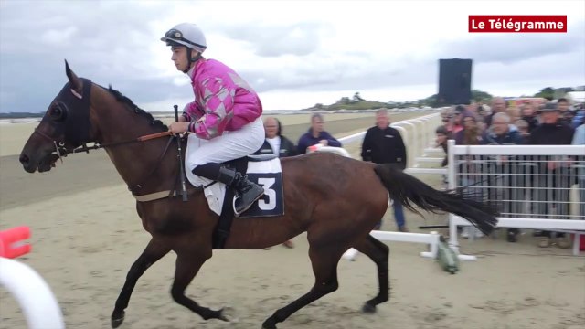 Plouescat. Courses hippiques de la baie du Kernic