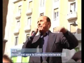 Silvio Berlusconi a Bari - AMICA9 informa