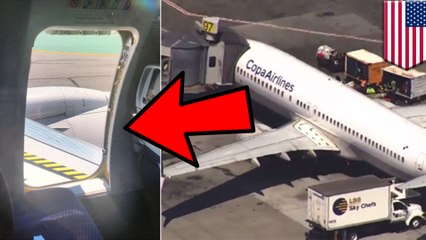 Teen jumps out of plane emergency exit at San Francisco