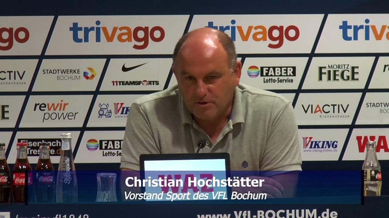 Bochums Manager Hochstätter: 'Kein Spieler ist 222 Millionen wert'