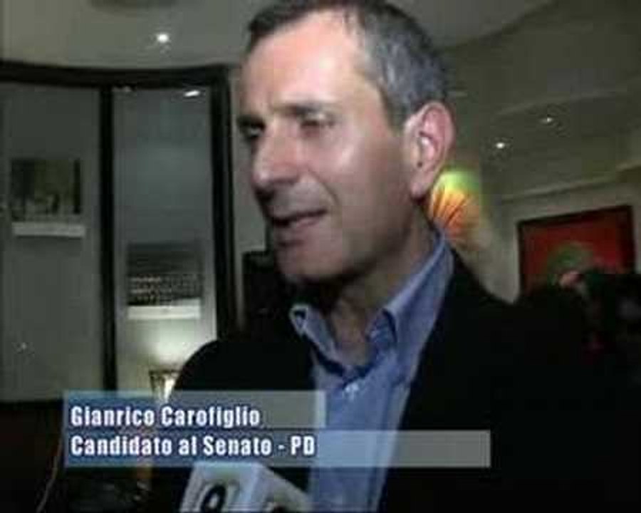 Conversazioni con Gianrico Carofiglio - Amica9 Informa