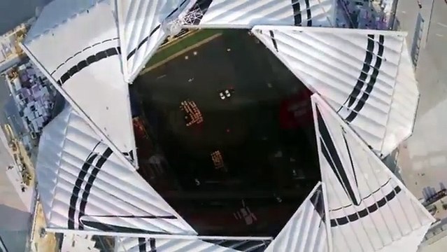 Le Mercedes Benz Stadium d'Atlanta fait peau neuve