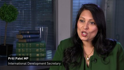 Priti Patel addresses issue of Irish border post-Brexit