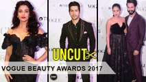 Aishwarya Rai, Shahid Kapoor, Mira Rajput, Disha Patani At Vogue Beauty Awards 2017 FULL SHOW