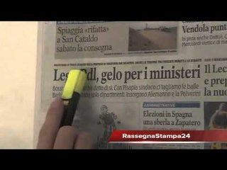 Leccenews24 Notizie dal Salento: rassegna stampa 23 Maggio