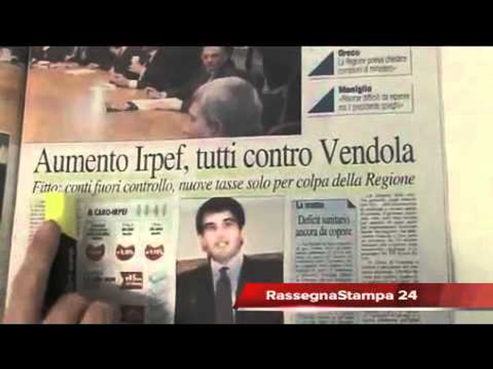 Leccenews24 Notizie dal Salento: rassegna stampa 3 Giugno