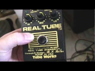 Chappers & Victor check out the Zvex "Nano Head" and a 1973 Tube Works "Real Tube" Overdrive