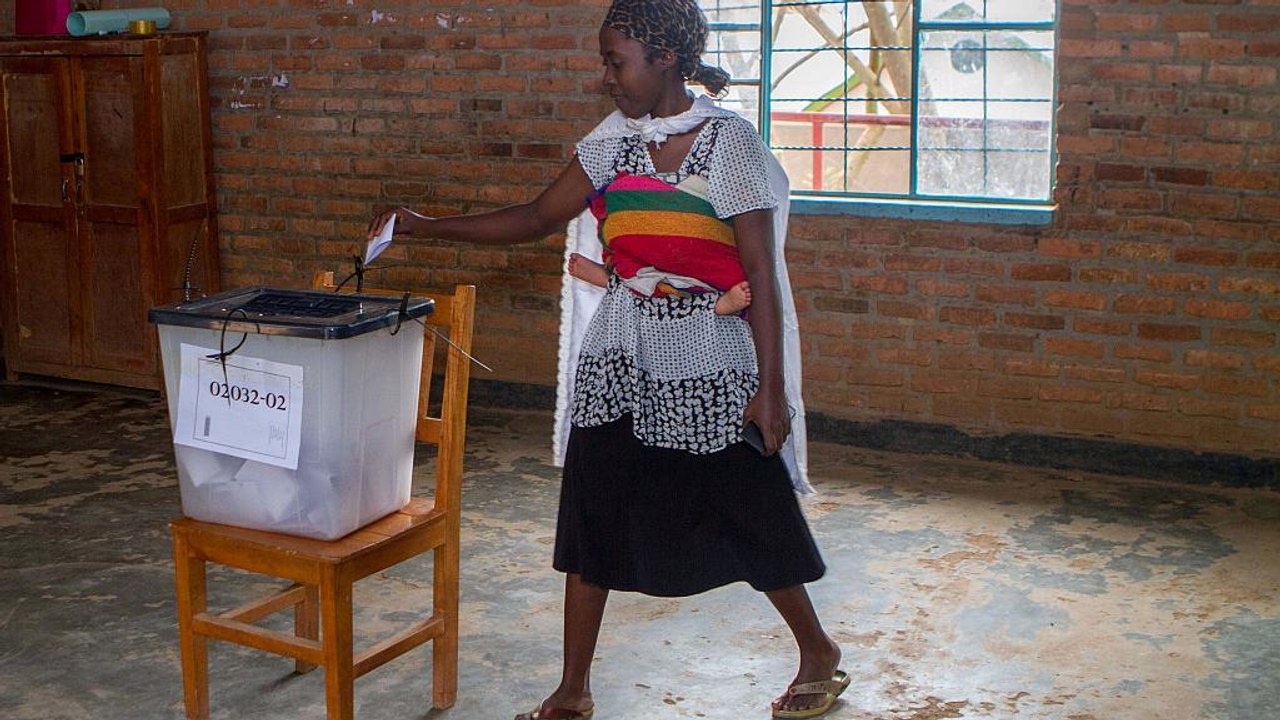 Präsidentenwahl in Ruanda
