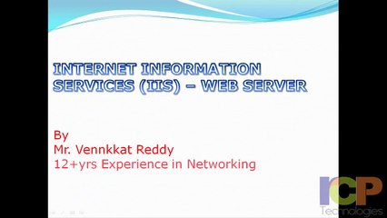 Internet Information Services - Web server | Configuring Redirection of Websites
