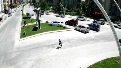 Tokat'ta Trafik Kazaları Mobese Kameralarına Yansıdı