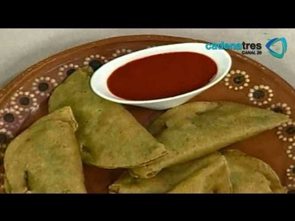 Receta de quesadillas de sardinas. Receta de quesadillas/Antojitos