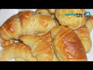 Receta para preparar cuernitos. Receta de cuernitos / Pan tradicional / Cuernitos tradicionales