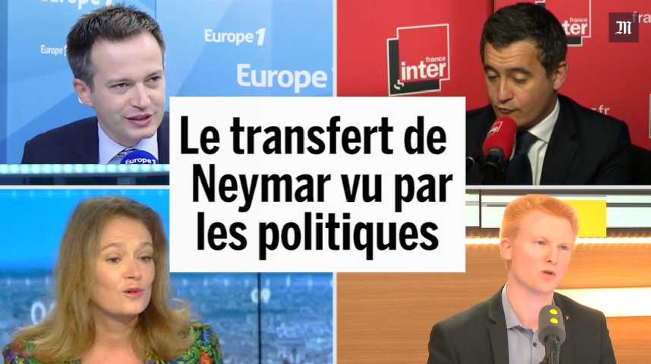 Salaire, impôts, « bel homme » : le transfert de Neymar au PSG commenté par des politiques
