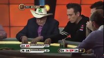 Negreanu - Mauvaise lecture vs Doyle Brunson