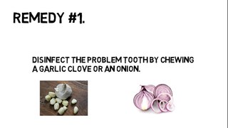 3 Best Remedy for Toothache - ToothAche Remedies Garlic