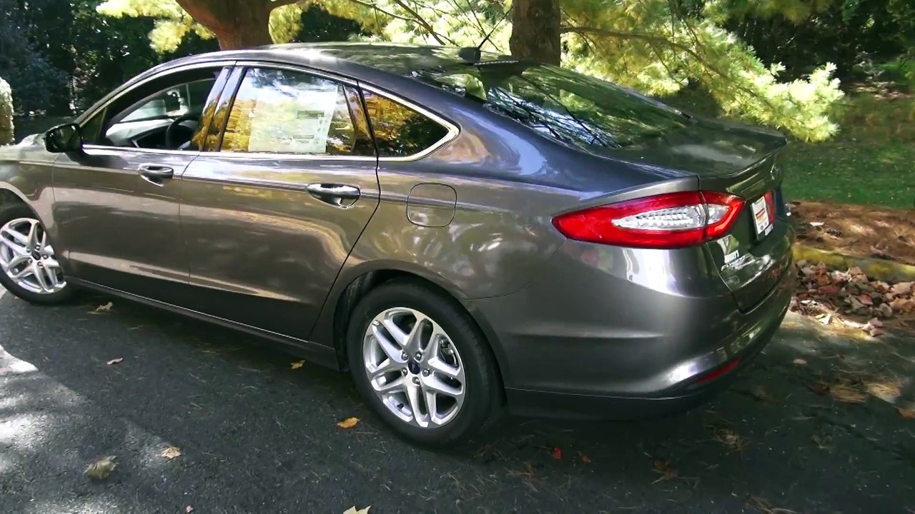 Review car - 2013 Ford Fusion SE 1.6T Review, Walkaround, Exhaust, Test Drive