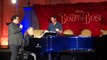 Gaston live Josh Gad, Luke Evans, Alan Menken at Beauty and the Beast press conference