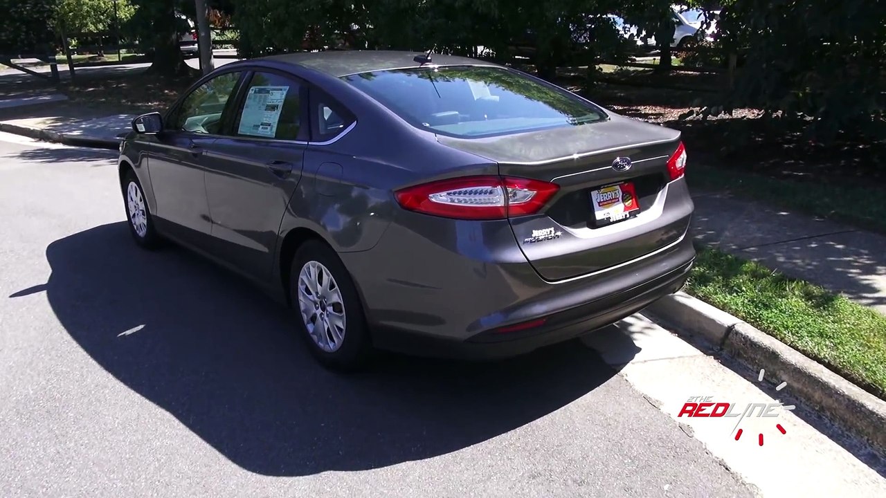Review car - 2014 Ford Fusion S Review, Walkaround, Exhaust, & Test Drive