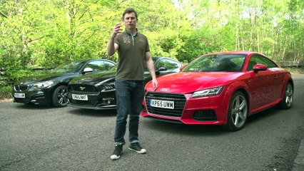 Review car - Ford Mustang vs Audi TT vs BMW M235i Coupes 2017 review  Head2Head