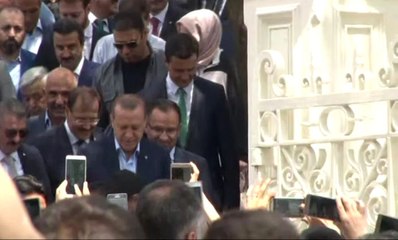 Cumhurbaşkanı Erdoğan'a Yoğun İlgi