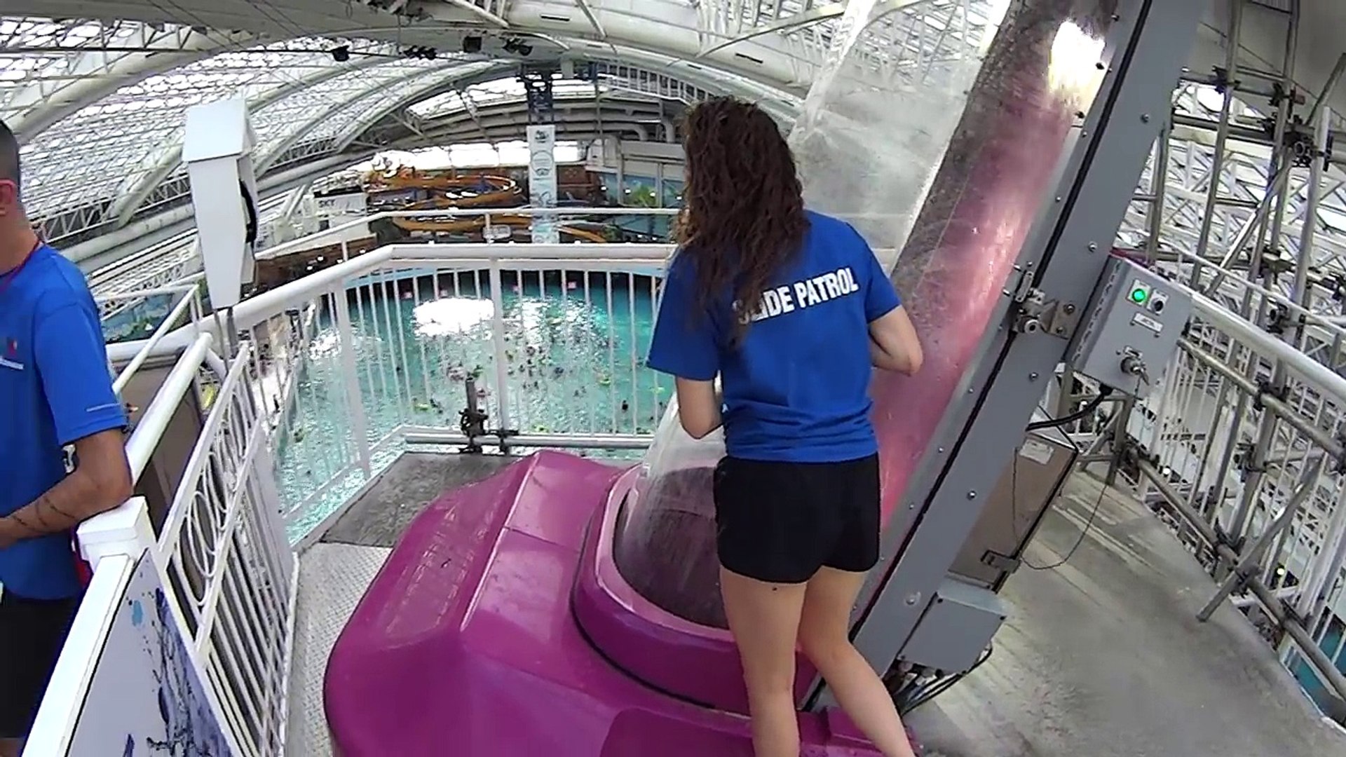 Cyclone Water Slide At West Edmonton Mall Video Dailymotion